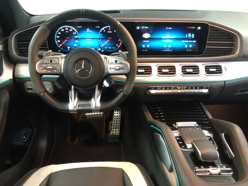 Mercedes-Benz GLE 63 S AMG 4M+*MULTIBEAM*MBUX*Pano*ABGAS*MBUX*, снимка 9 - Автомобили и джипове - 47451618