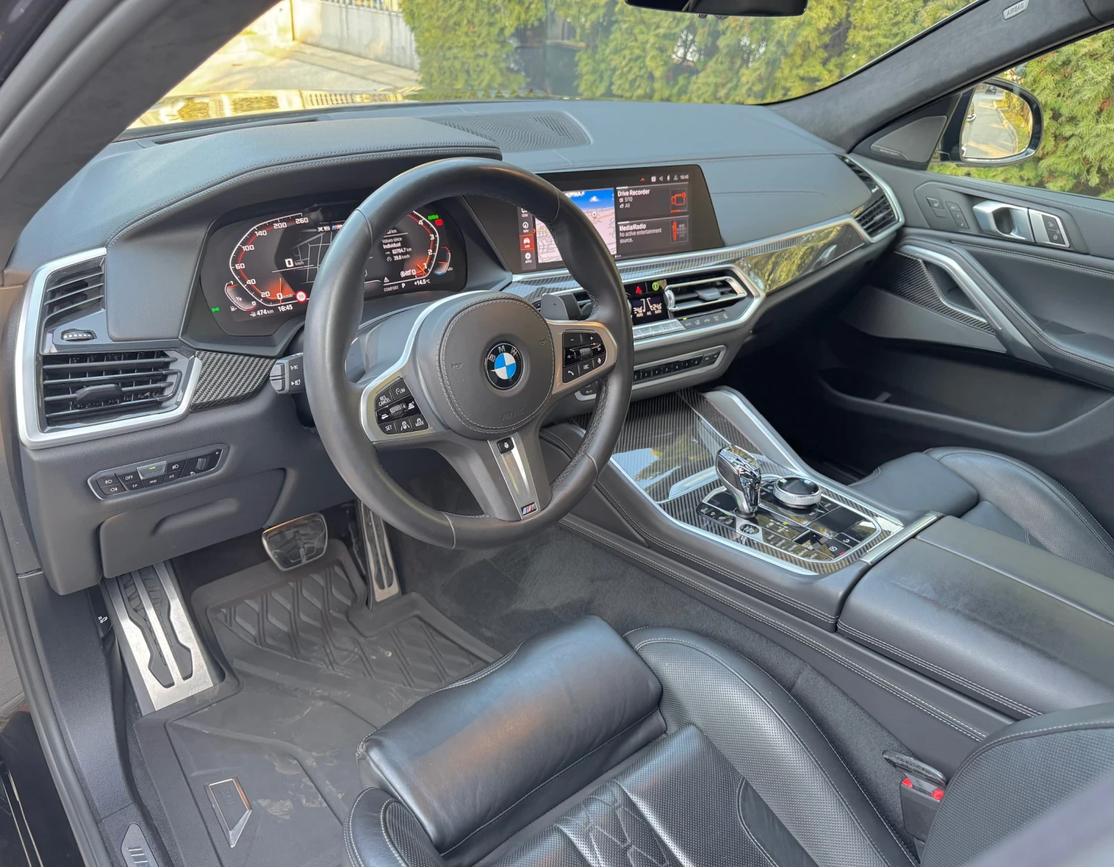 BMW X6 M50i* MPERFOTMANCE* H/K* Head Up* 360Cam* ЛИЗИНГ, снимка 5 - Автомобили и джипове - 53774145