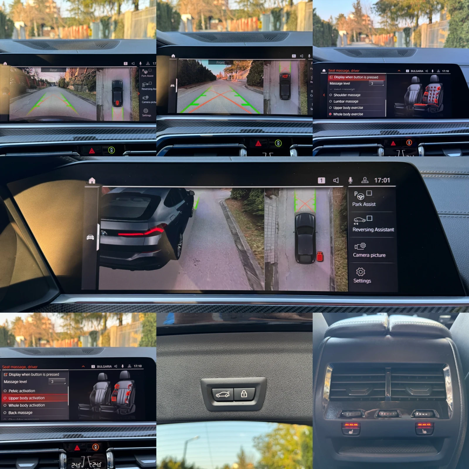 BMW X6 M50i* MPERFOTMANCE* H/K* Head Up* 360Cam* ЛИЗИНГ, снимка 14 - Автомобили и джипове - 53774145