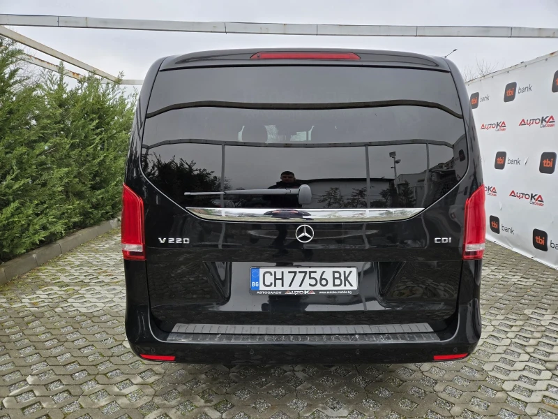 Mercedes-Benz V 220 2.2CDI-163кс/LONG/NAVI/LED/CAM/СЕРВ.ИСТОРИЯ, снимка 4 - Бусове и автобуси - 53204639