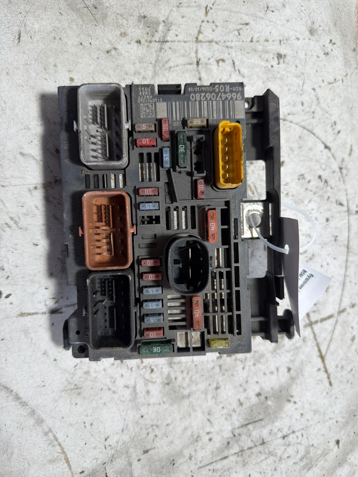 бушонно табло 9664706280 BSM 1.6 HDI Peugeot 308