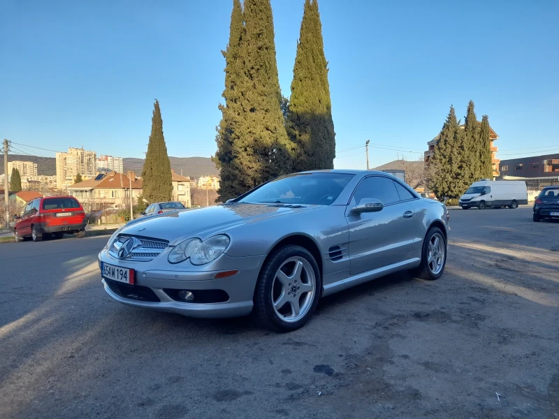 Mercedes-Benz SL 500 AMG PACK, 5G-TRONIC, снимка 1 - Автомобили и джипове - 49348180