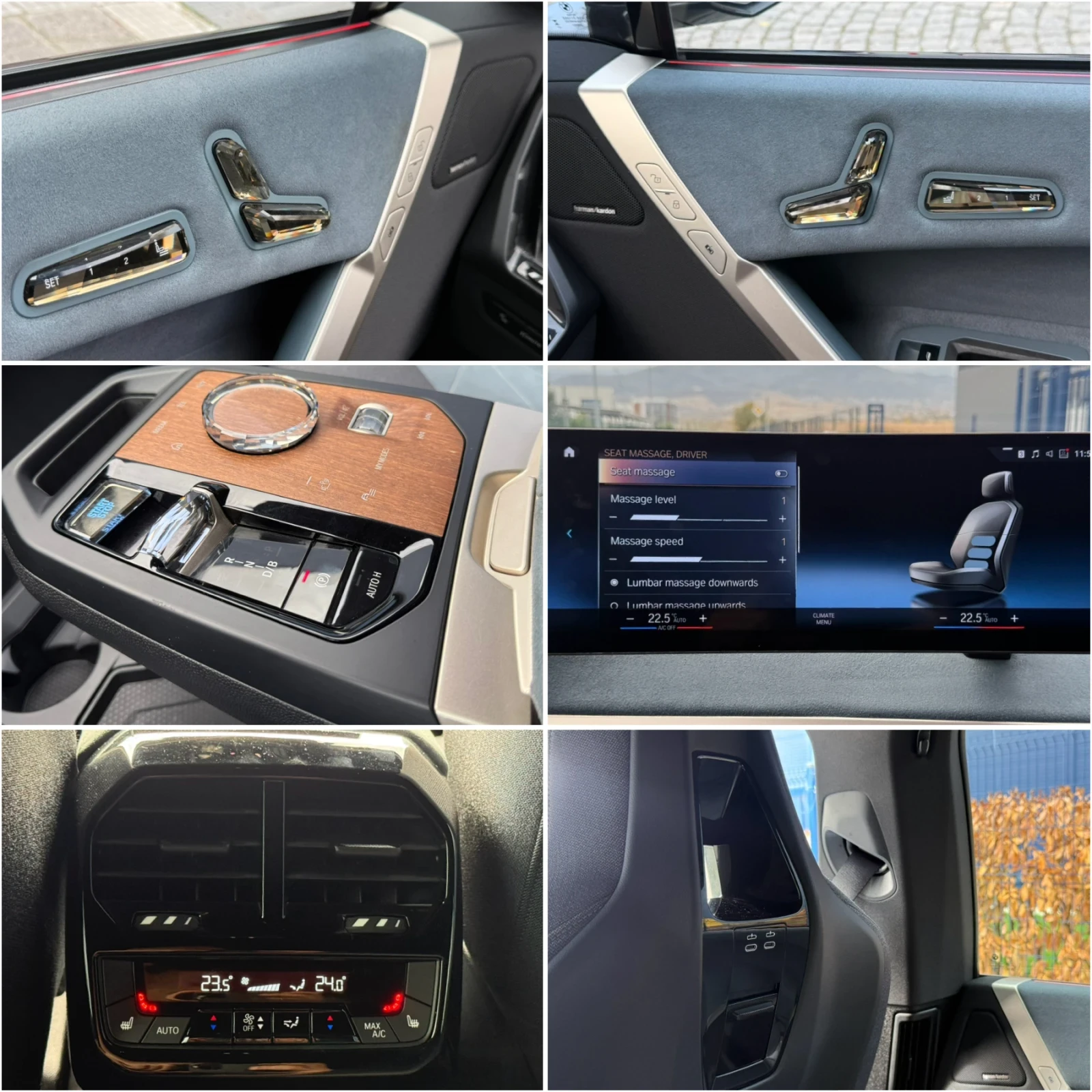 BMW iX xDrive40/326HP/LASER/360/HarmanKardon/HeadUP/ | Mobile.bg   15