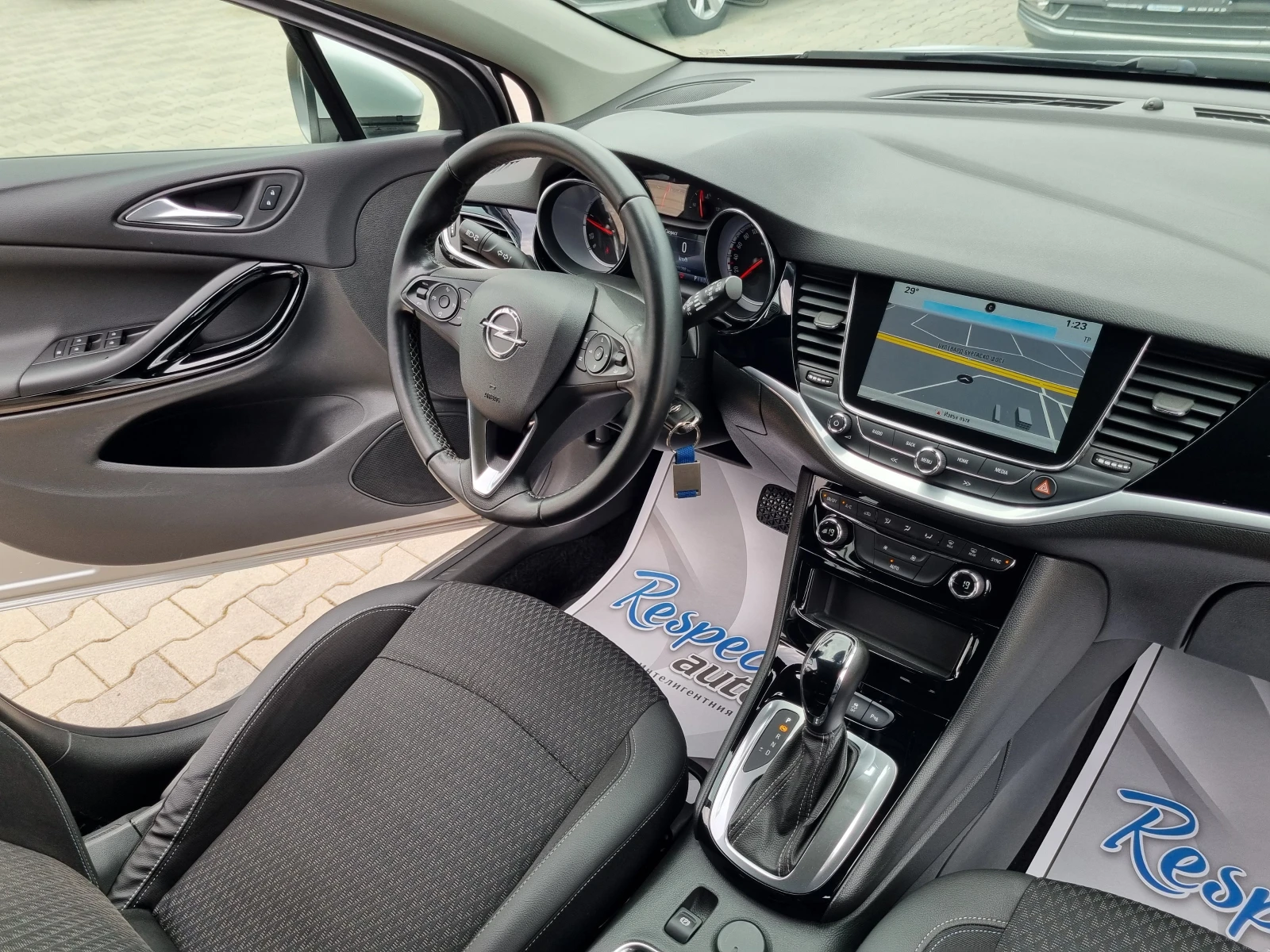 Opel Astra 1.6CDTi-АВТОМАТИК= 2018г. EURO 6D, снимка 10 - Автомобили и джипове - 54736753