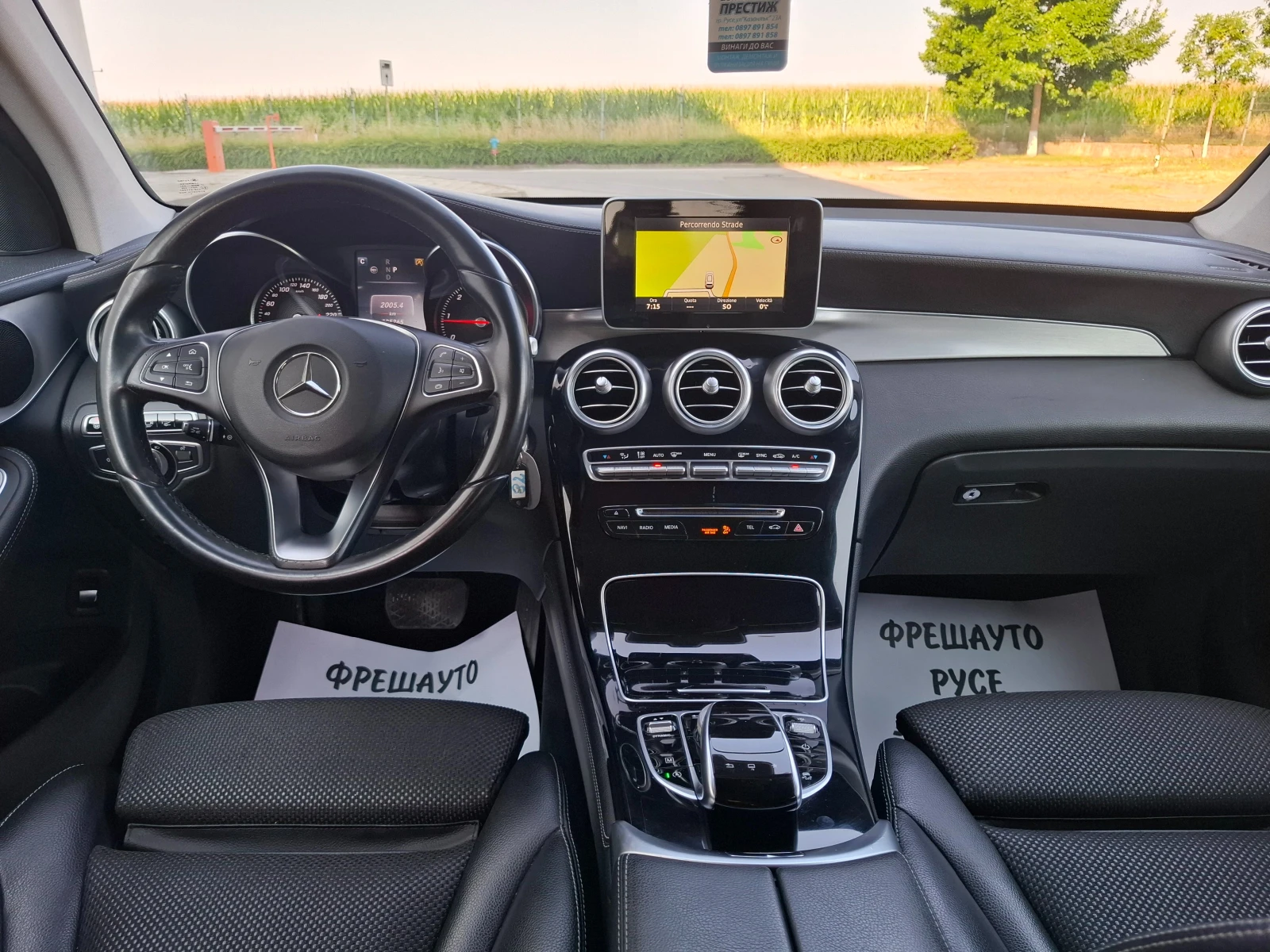 Mercedes-Benz GLC 220 2.2cdi 4Matic Navi Кожа 360-Камери Подгрев, снимка 9 - Автомобили и джипове - 55127763