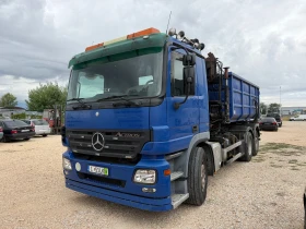 Mercedes-Benz Actros Кран, Мултилифт, Контейнер, Внос, , , , снимка 2