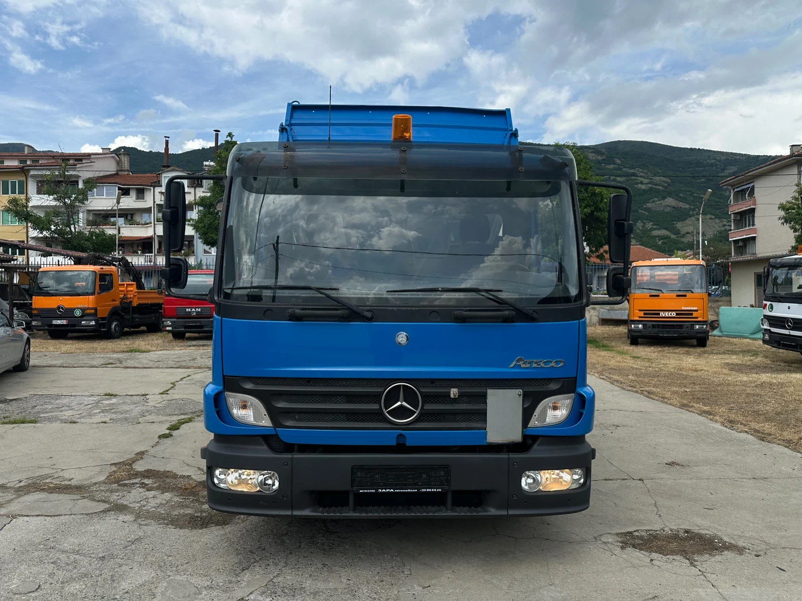 Mercedes-Benz Atego 822* Тристранен самосвал* 4м.* Топ състояние, снимка 2 - Камиони - 54763447
