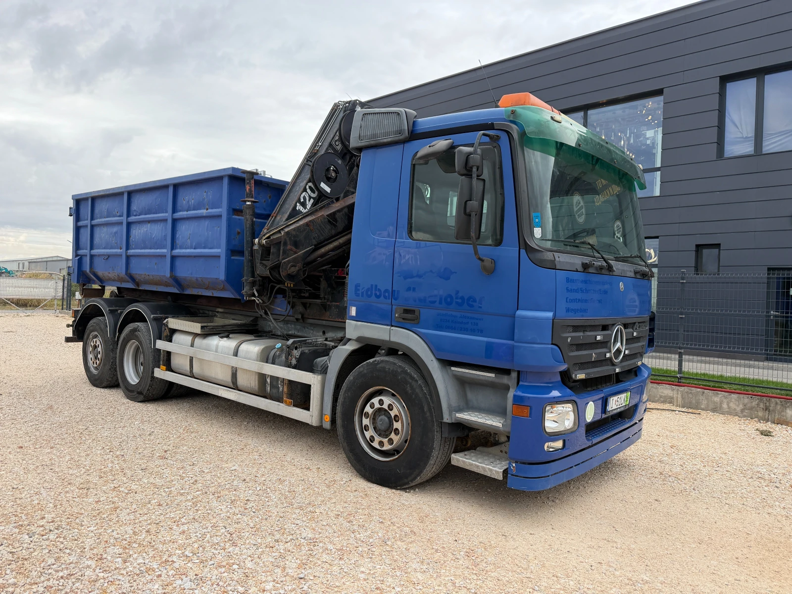 Mercedes-Benz Actros Кран, Мултилифт, Контейнер, Внос, , , 