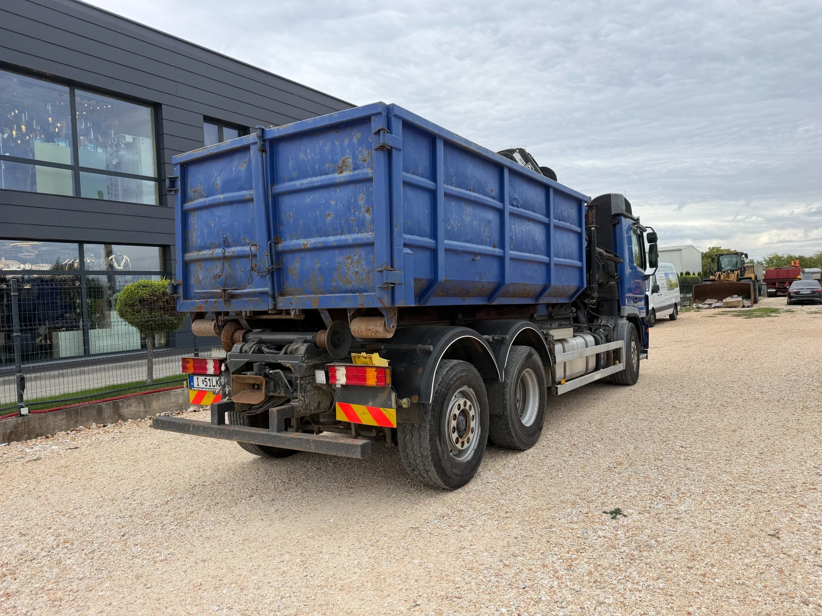 Mercedes-Benz Actros Кран, Мултилифт, Контейнер, Внос, , , , снимка 5 - Камиони - 56055229