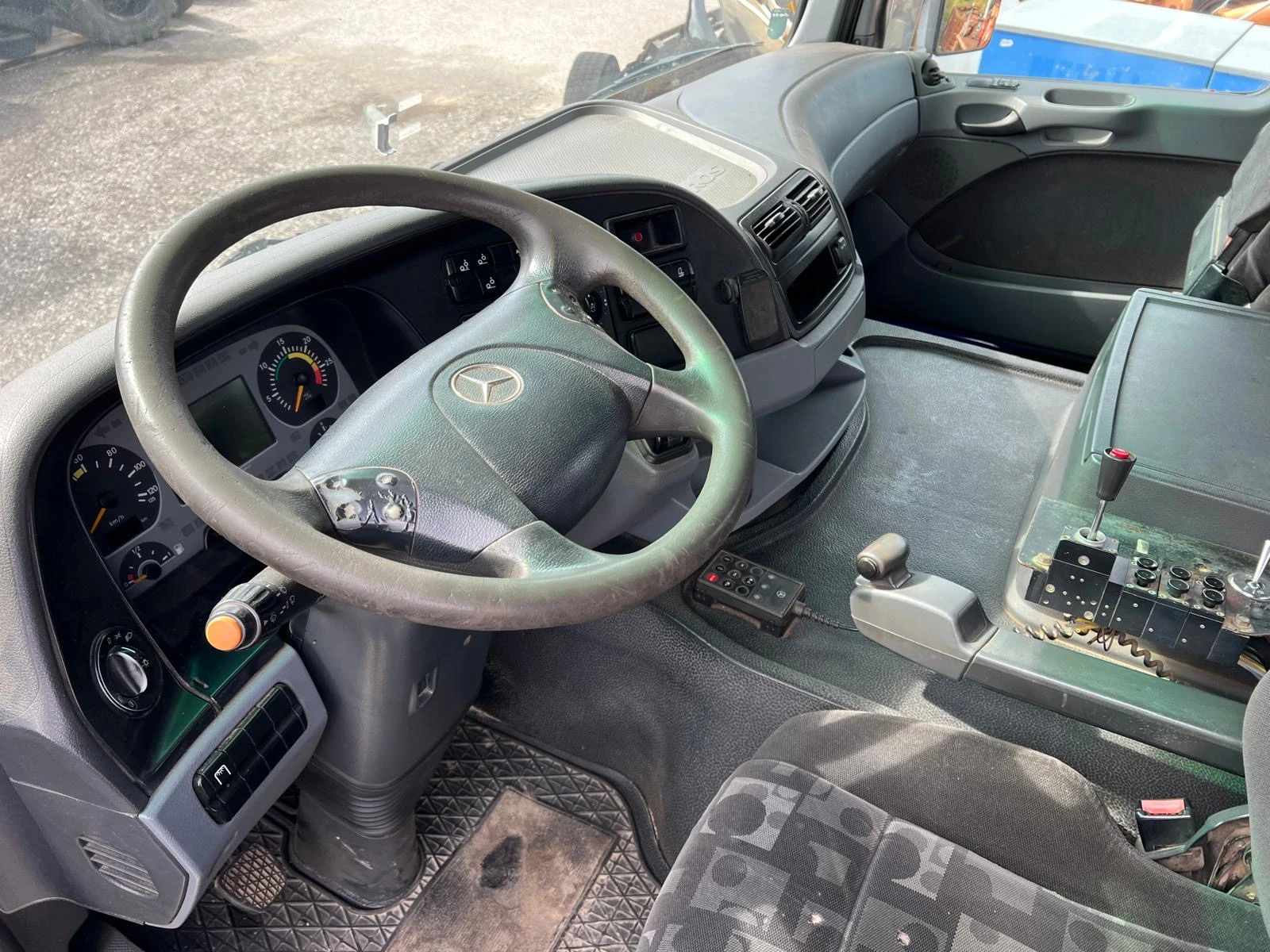 Mercedes-Benz Actros Кран, Мултилифт, Контейнер, Внос, , , , снимка 10 - Камиони - 56055229