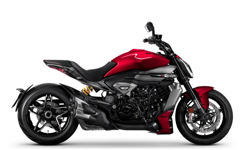 Ducati XDIAVEL V4 - BURNING RED, снимка 1 - Мотоциклети и мототехника - 49124592