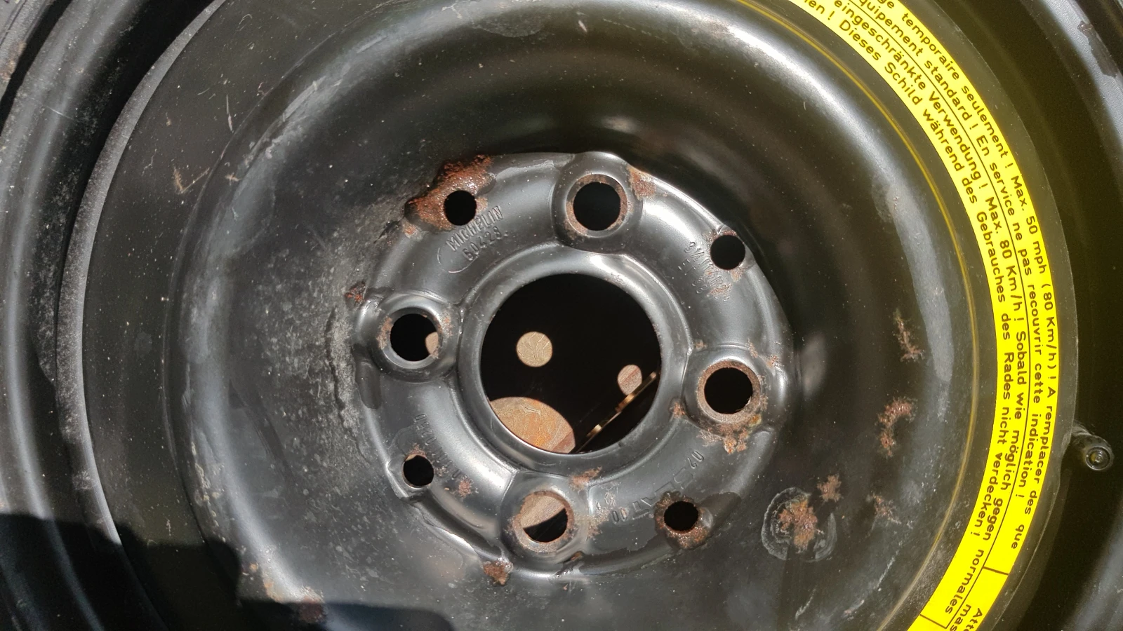 Гуми с джанти Firestone 105/70R14, снимка 4 - Гуми и джанти - 54800923