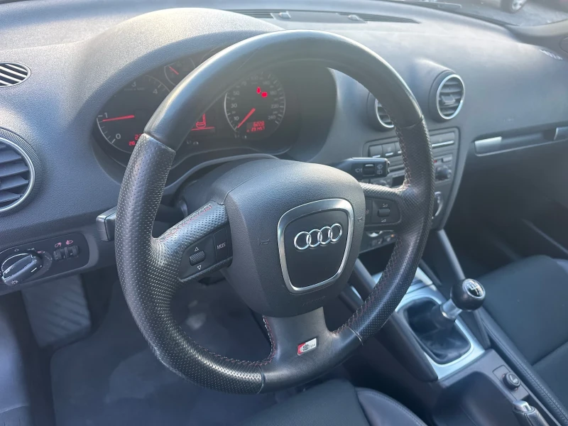 Audi A3 2.0TDI* S Line* REALNI KM* UNIKAT* , снимка 9 - Автомобили и джипове - 52942702