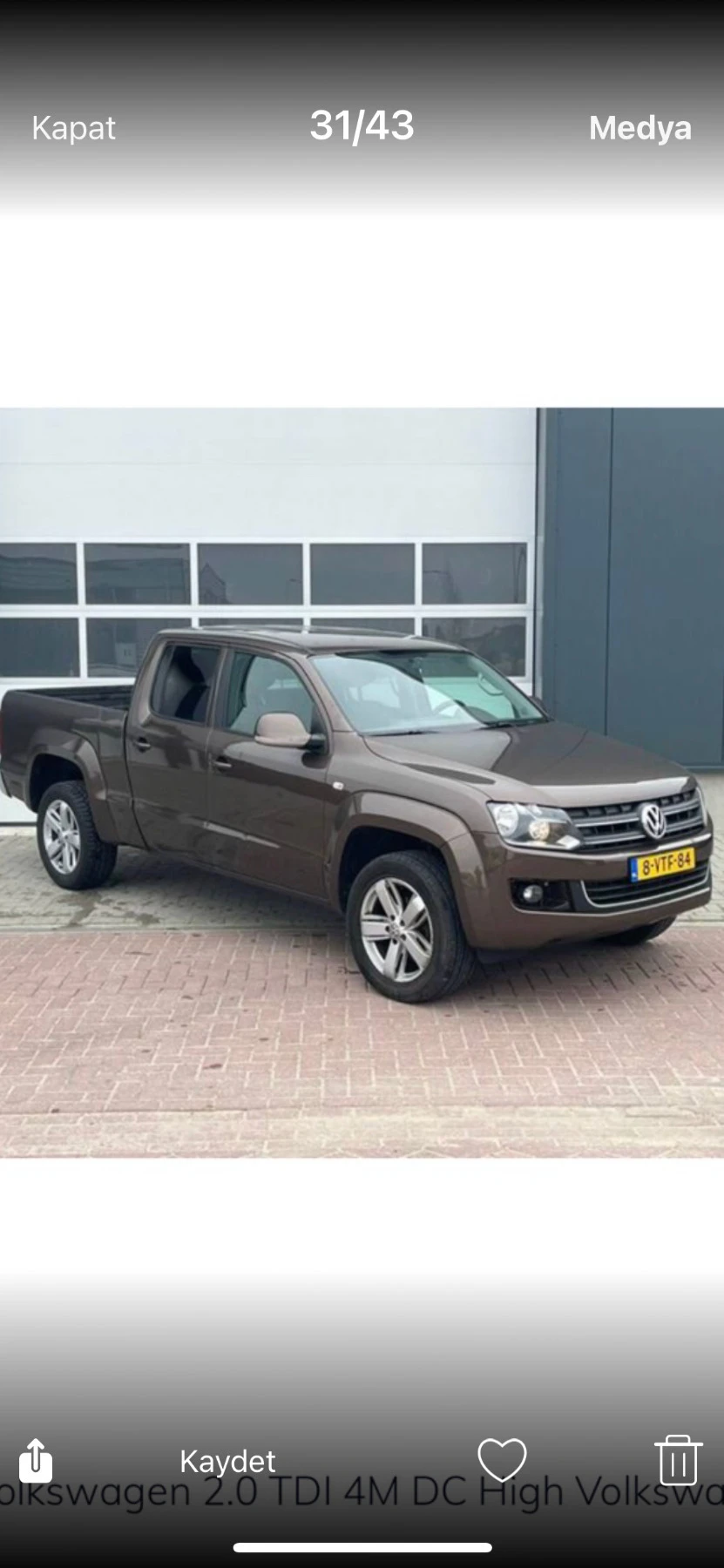 VW Amarok 2000 Bi tdi, снимка 1