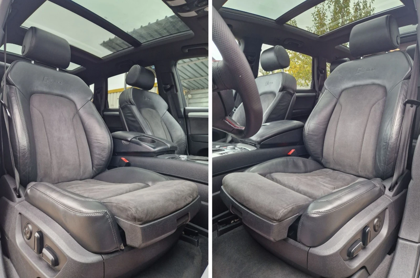 Audi Q7 4.2 ��� / S-LINE / 7-����� / ������ / ������  | Mobile.bg � ����������� 14