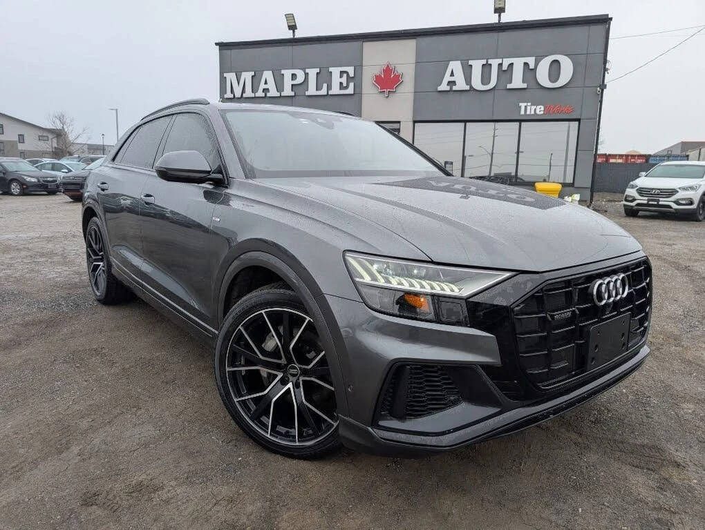 Audi Q8 Progressiv* 55 TFSI* АвтоКредит* (ЦЕНА ДО БГ), снимка 4 - Автомобили и джипове - 54002591