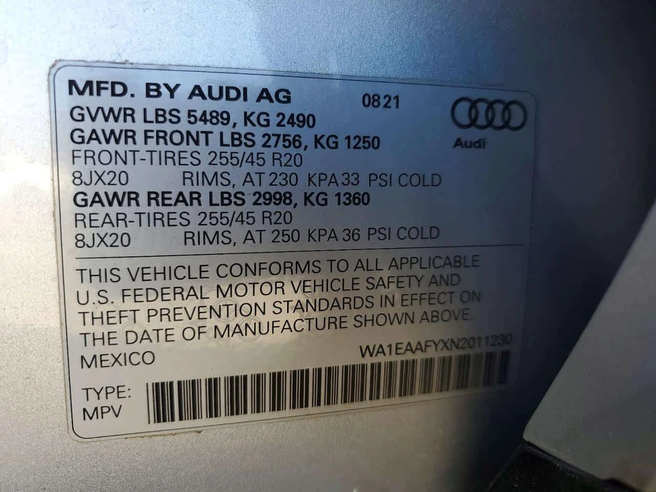 Audi Q5 * CARFAX * ОПЦИЯ ЗА ФИНАНСИРАНЕ, снимка 13 - Автомобили и джипове - 55557230