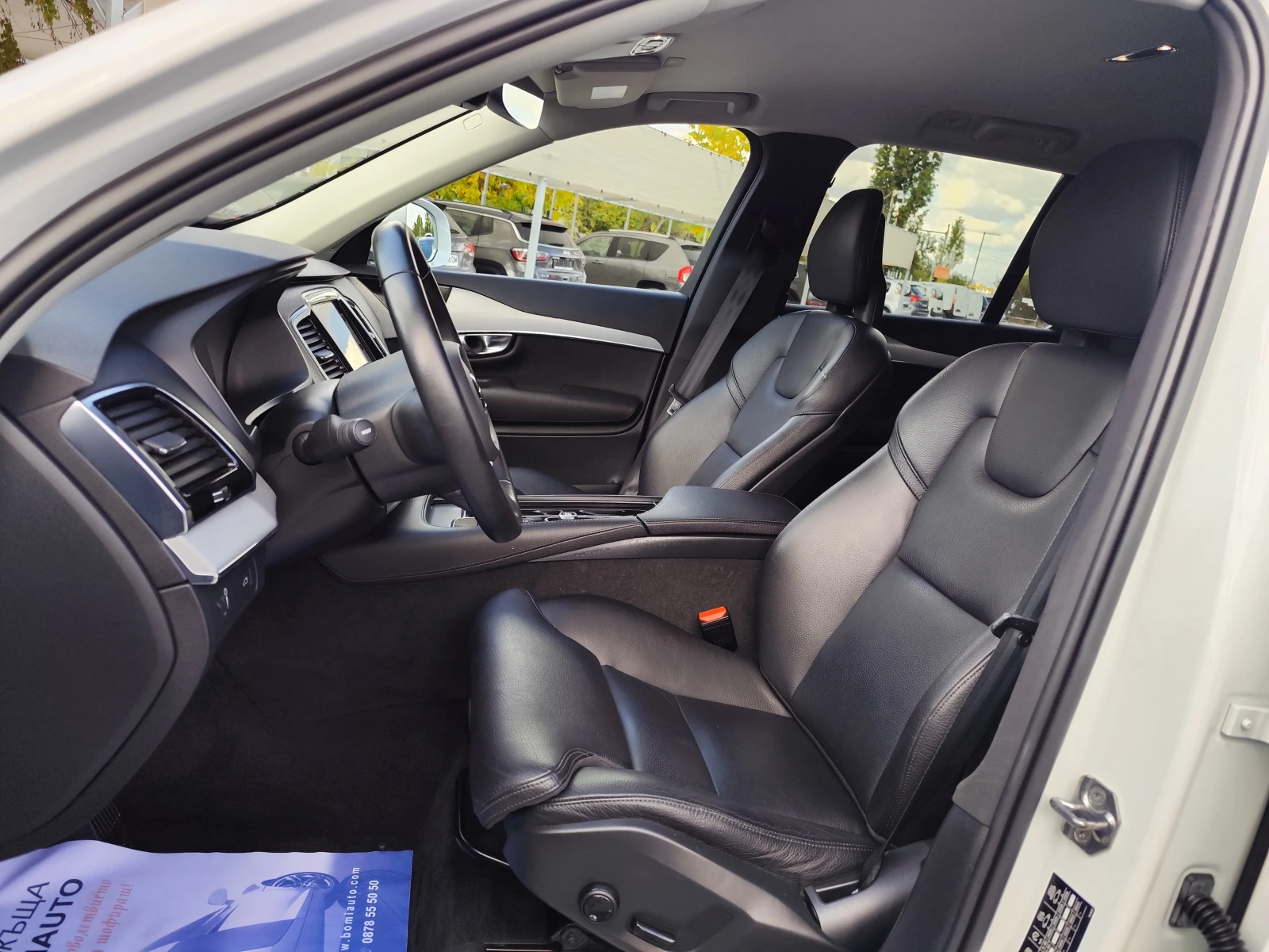 Volvo Xc90 2.0HYBRID/R-DESIGN/FACE/4Х4/ LED/ АВТОМАТИК/7МЕСТА, снимка 7 - Автомобили и джипове - 56256151