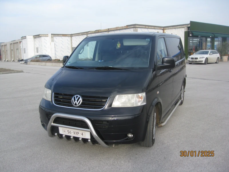 VW Transporter Т 5 АВТОМАТ, снимка 1 - Бусове и автобуси - 48899021