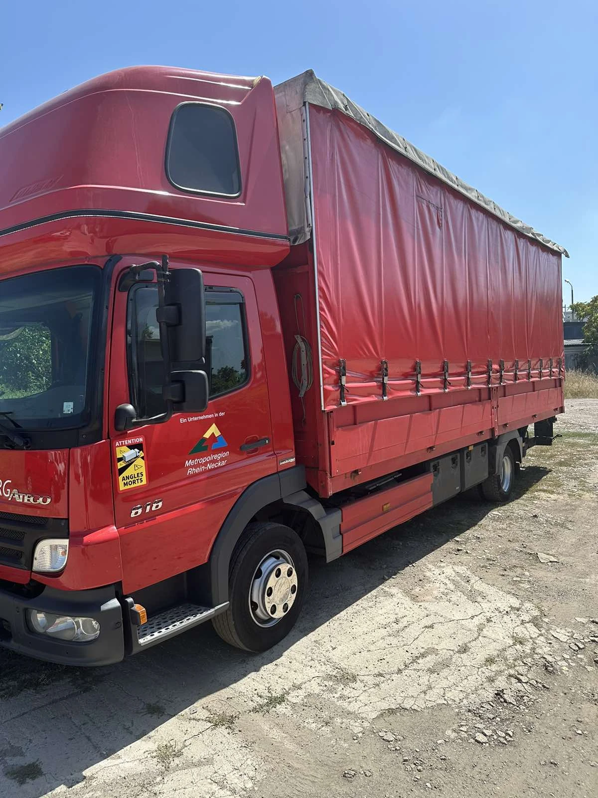 Mercedes-Benz Atego 8.180, снимка 2 - Камиони - 55643969