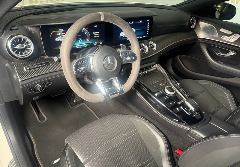 Mercedes-Benz AMG GT 63s* 4Matic* HuD* Carbon* Burmester* Ceramic, снимка 6 - Автомобили и джипове - 51368087