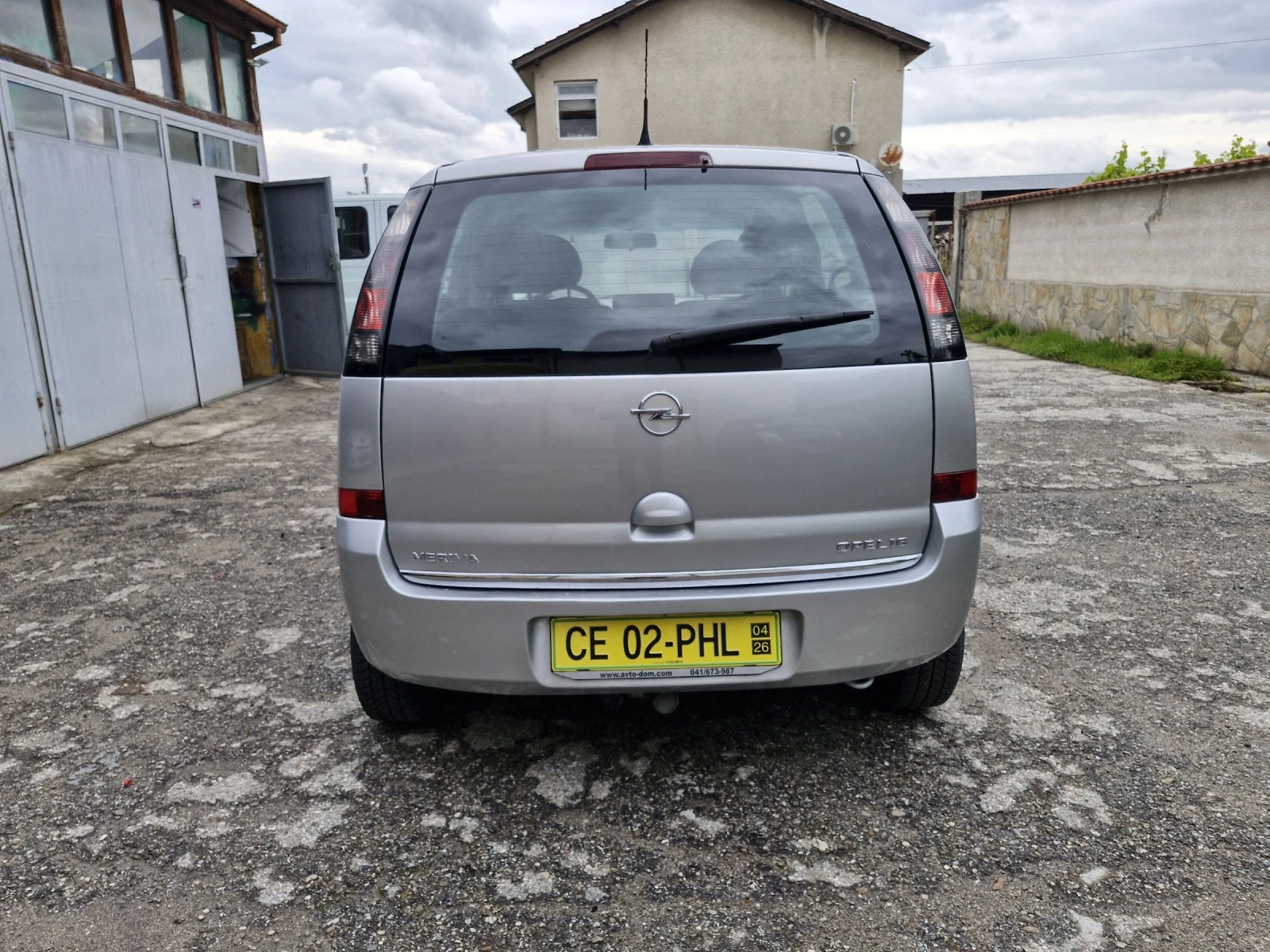 Opel Meriva 1.6 бензин 101 к.с. Автоматик, Климатроник , снимка 6 - Автомобили и джипове - 54388620