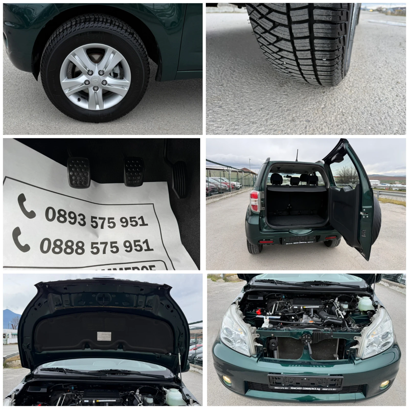 Daihatsu Terios 1.5i-4x4-TOP-NEW-KLIMATRONIK-203.000km-PERFEKT, снимка 17 - Автомобили и джипове - 54071193