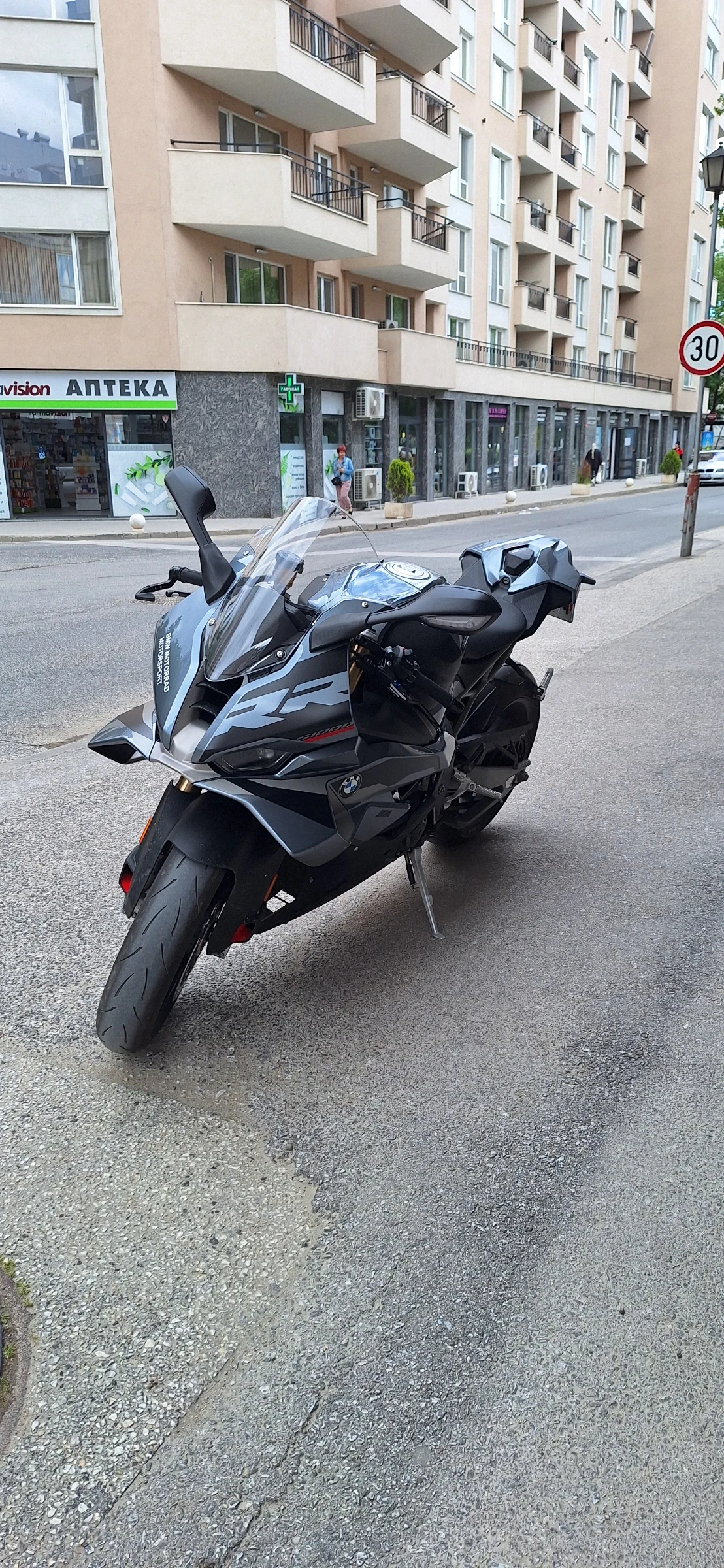 BMW S S1000RR BLUE STONE METALLIK, снимка 4 - Мотоциклети и мототехника - 54598729