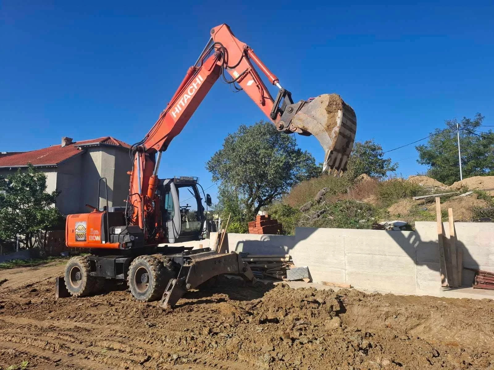 Багер Hitachi ZX130W | Mobile.bg — изображение 1