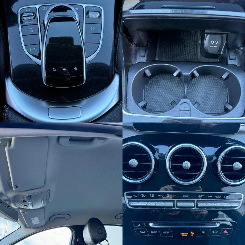 Mercedes-Benz C 220 d* АВТОМАТ* НАВИ* LED* , снимка 15 - Автомобили и джипове - 48401292