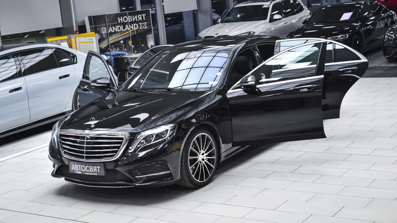 Mercedes-Benz S 500 L AMG Line 4MATIC, снимка 1 - Автомобили и джипове - 48786828