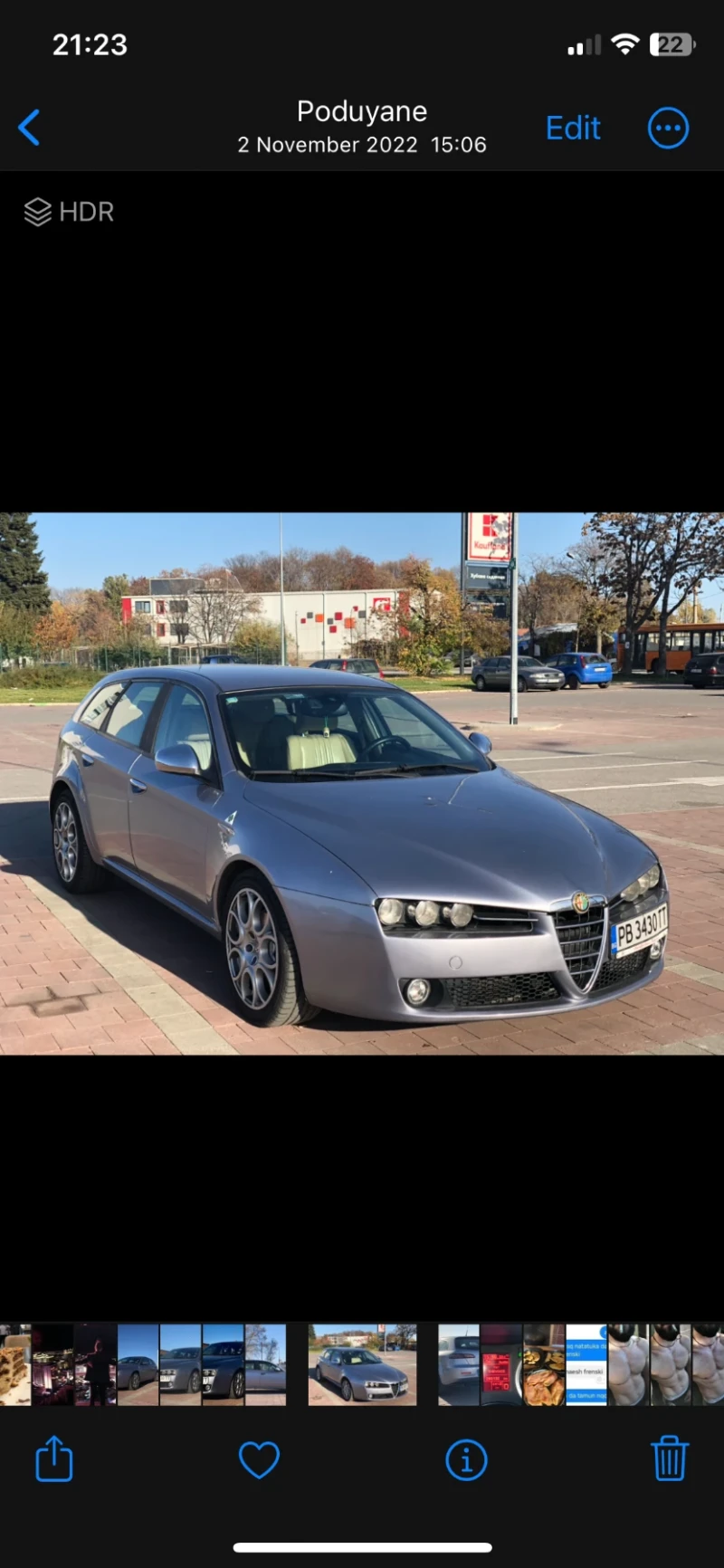 Alfa Romeo 159 sportwagon 1.9 jtdm 150hp, снимка 3 - Автомобили и джипове - 53048476