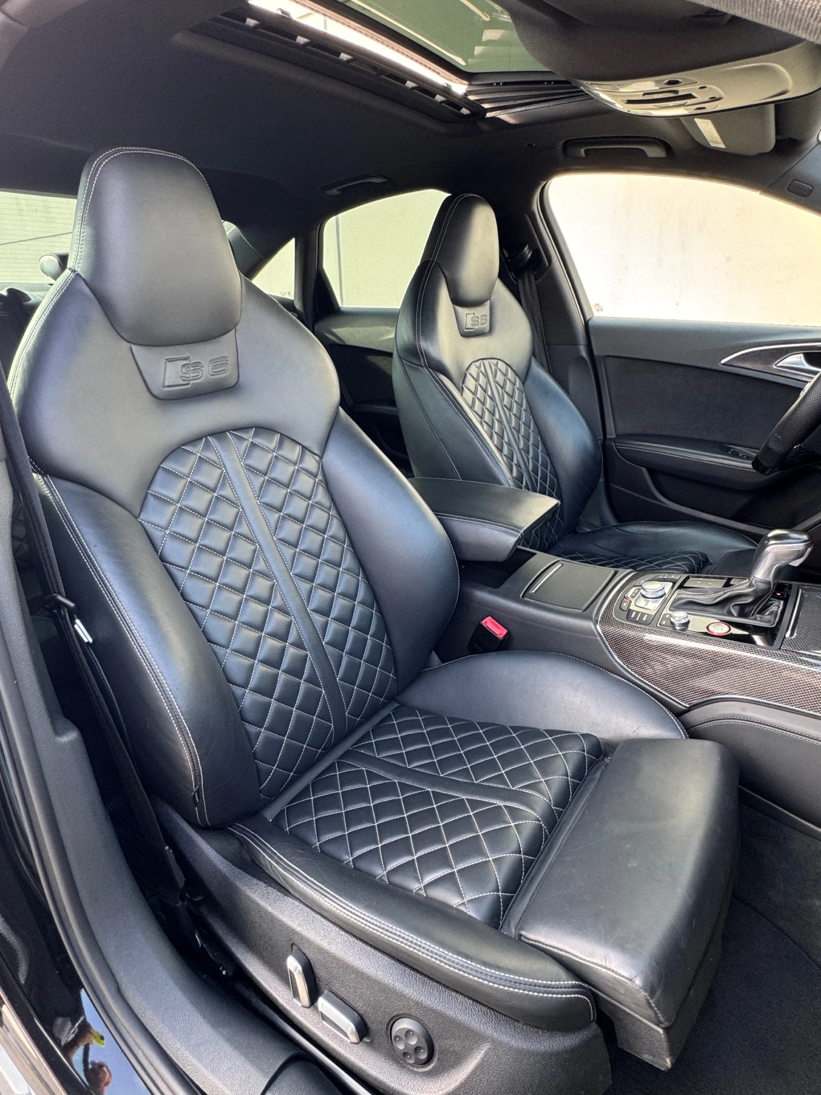 Audi S6 4.0TFSI 560kc MTM 134 000km фейс 2017г, снимка 13 - Автомобили и джипове - 56137476