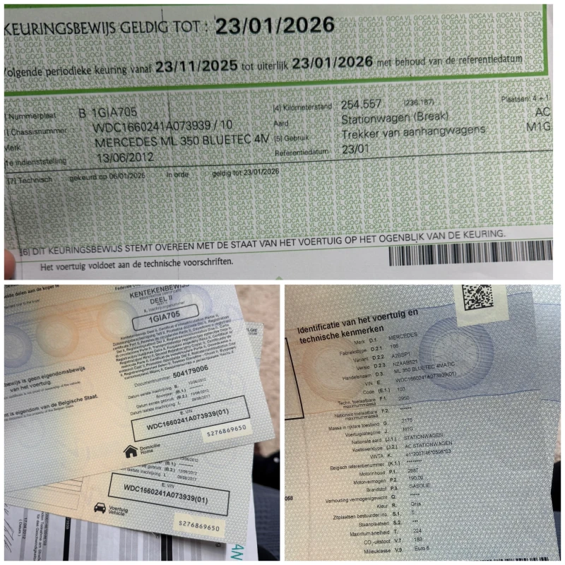 Mercedes-Benz ML 350 AMG-PACK-нов внос от Белгия на 266000км!, снимка 17 - Автомобили и джипове - 52554921