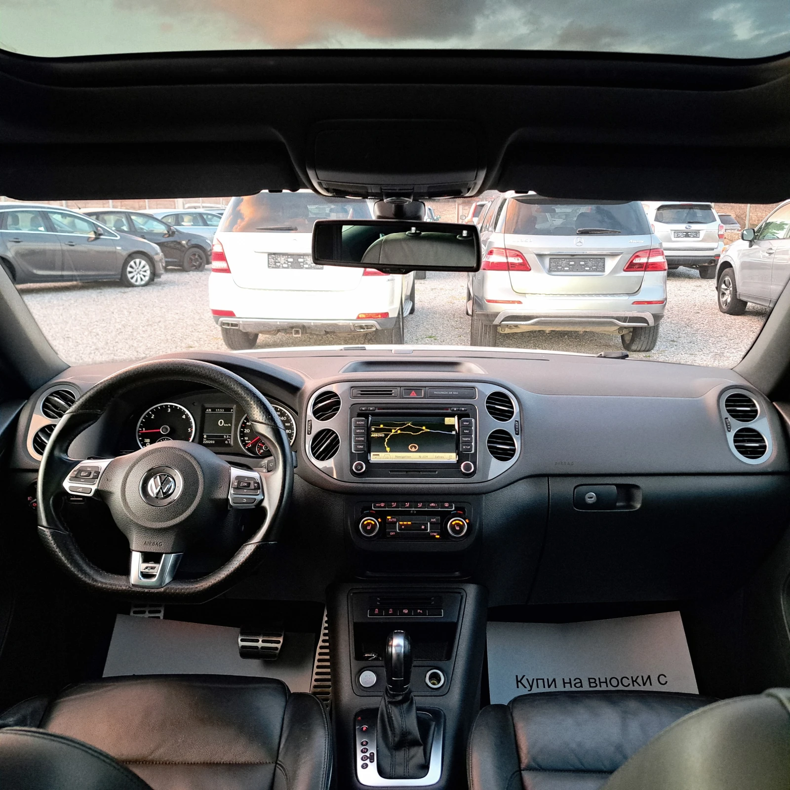 VW Tiguan 2.0TDI* R-Exclusiv* Face* 4Motion* Pano* Led* Navi | Mobile.bg � ����������� 12
