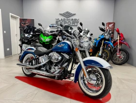 ����� �� �������� �� Harley-Davidson Softail Deluxe