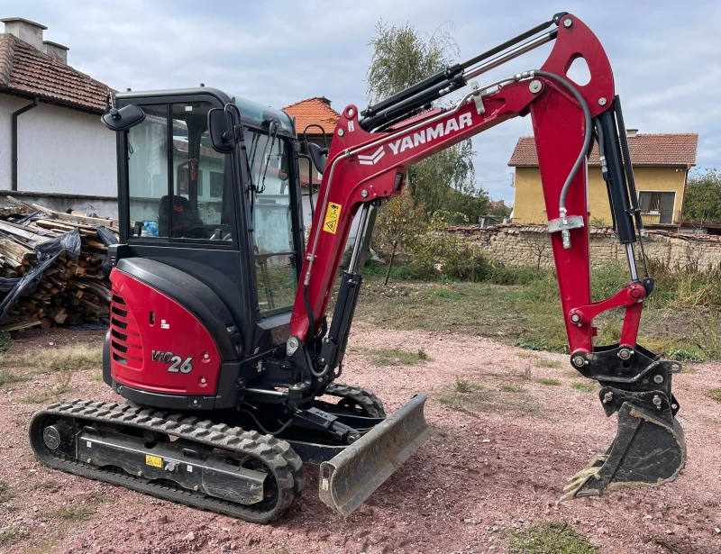 Багер Yanmar vio26, снимка 1 - Индустриална техника - 48077934