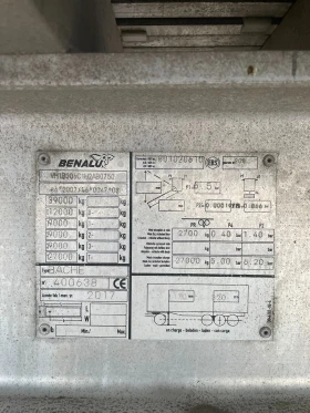 Полуремарке Benalu Jumboliner, снимка 9 - Ремаркета - 47953492