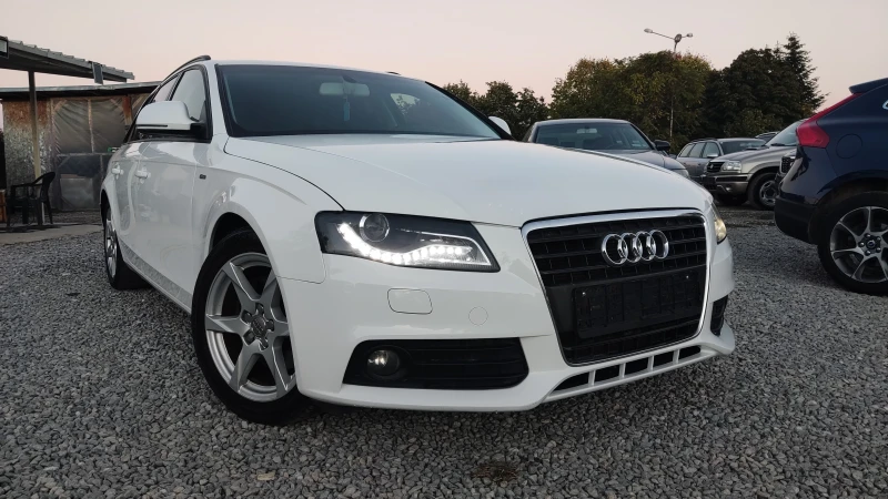 Audi A4 2.0TDI 143кс. /S-LINE / ЕВРО 5/НАВИ/КОМЪНРЕЙЛ/, снимка 1 - Автомобили и джипове - 47729495