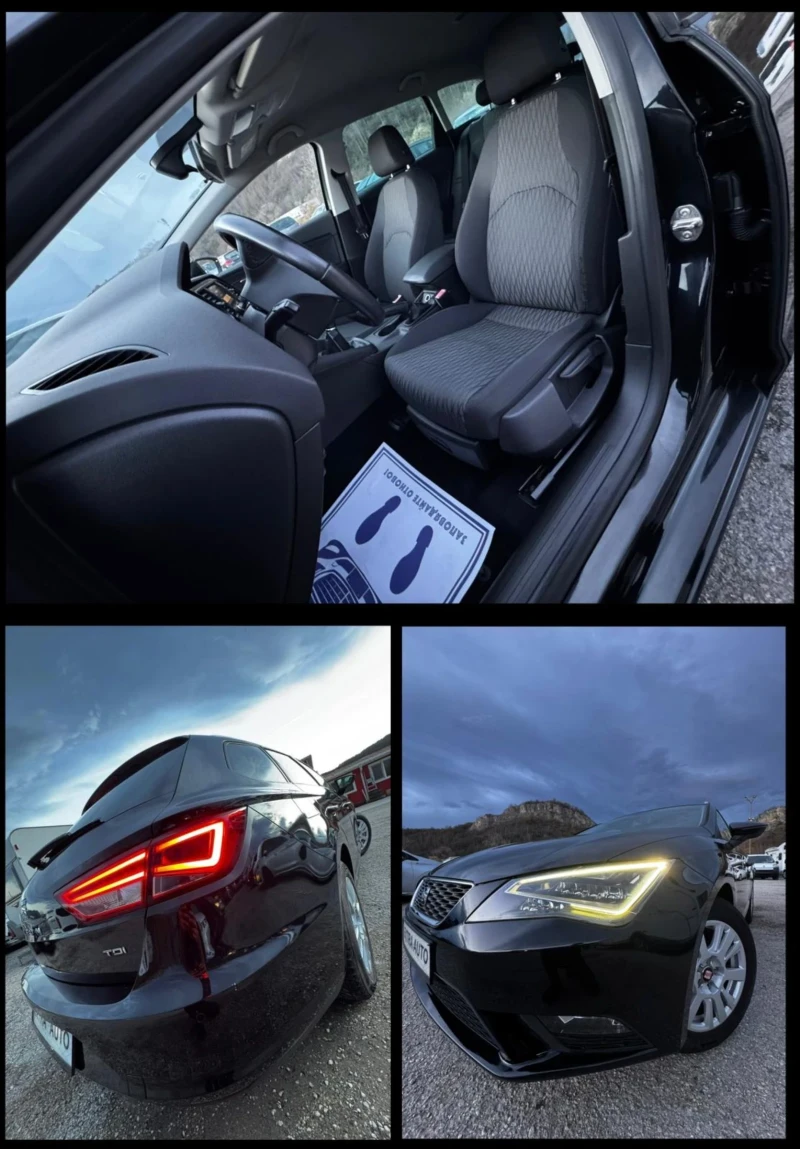 Seat Leon 1.6TDI, EURO 6, FACELIFT , снимка 16 - Автомобили и джипове - 52531201