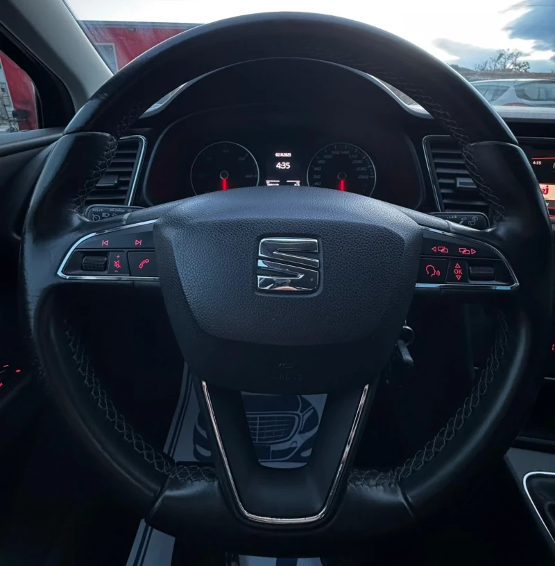 Seat Leon 1.6TDI, EURO 6, FACELIFT , снимка 12 - Автомобили и джипове - 52531201