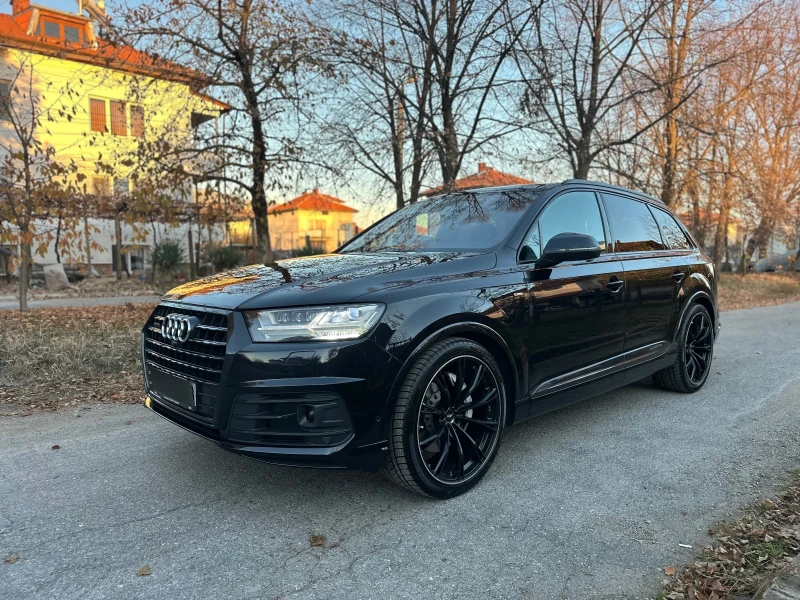 Audi Q7 Black Edition, снимка 1 - Автомобили и джипове - 47996820