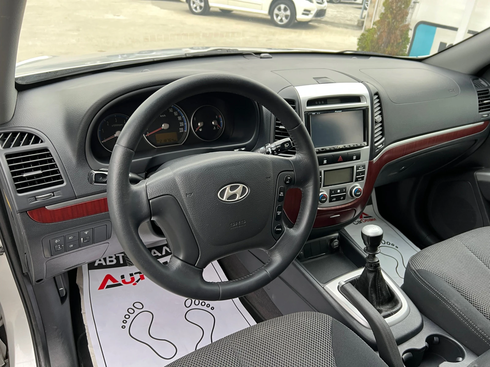 Hyundai Santa fe 2.2CRDI-155кс= FACELIFT= АВТОПИЛОТ= НАВИ= ПАРКТРОН - изображение 7