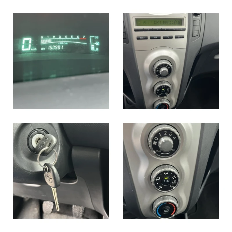 Toyota Yaris 1.0I 69кс EURO 4 ГАЗ КЛИМАТИК ВНОС ИТАЛИЯ, снимка 13 - Автомобили и джипове - 53394906