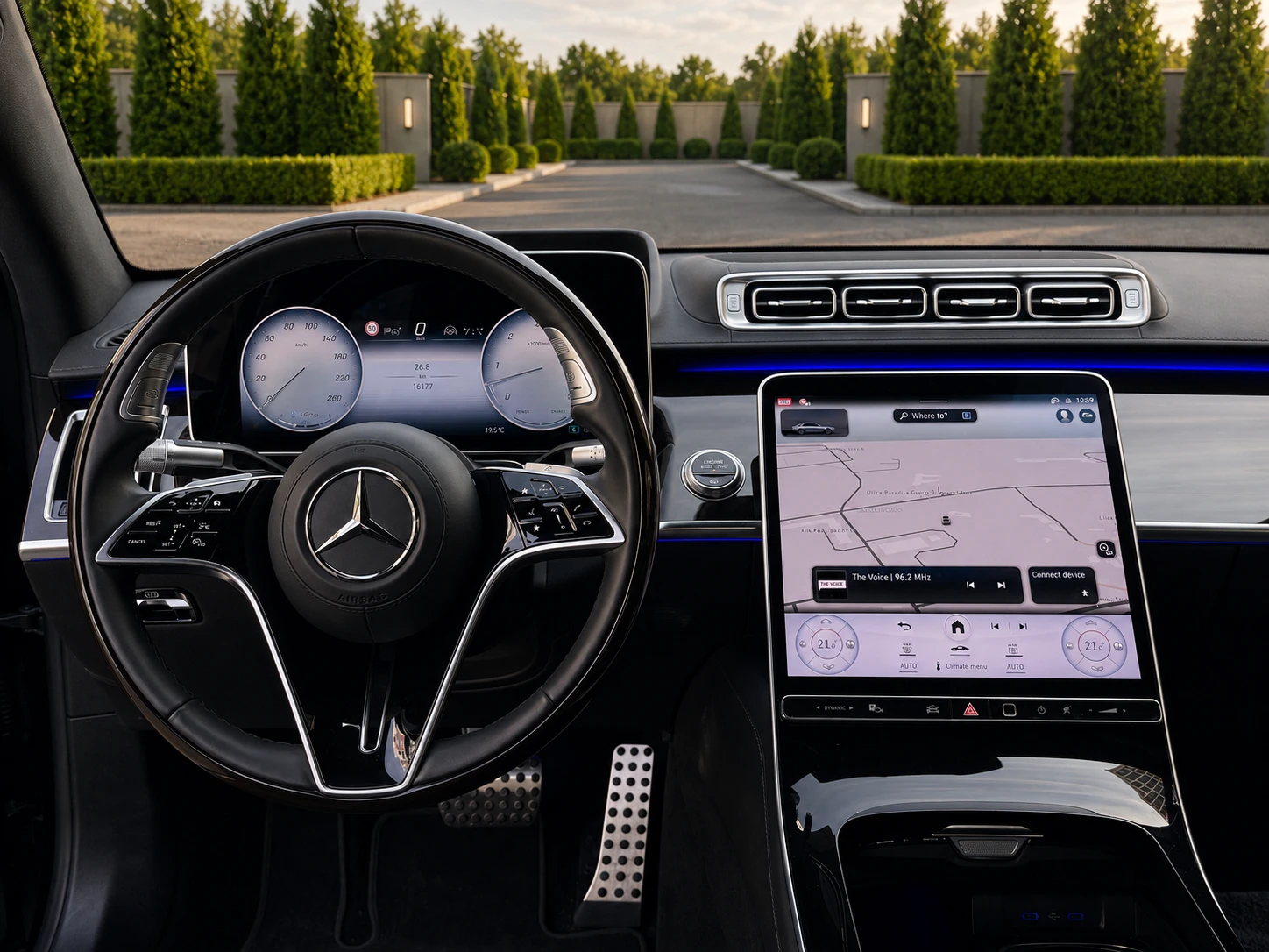 Mercedes-Benz S 350 4MATIC * MASSAGE * BURMESTER * DISTRONIC * HUD  | Mobile.bg � ����������� 11
