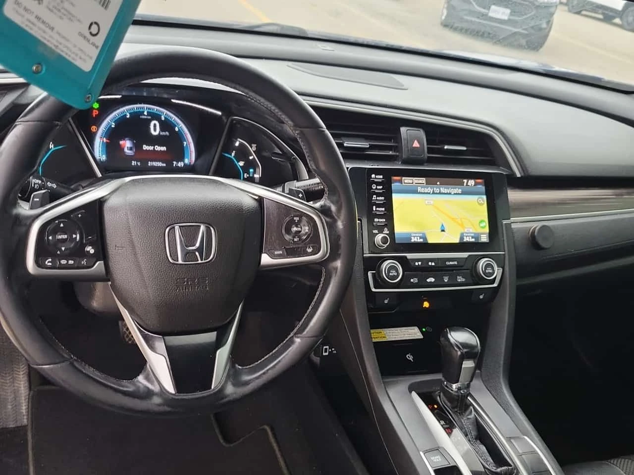 Honda Civic * Cvt Touring * ДВА КЛЮЧА * ШИБИДАХ * ПОДГРЕВ * , снимка 11 - Автомобили и джипове - 55279967