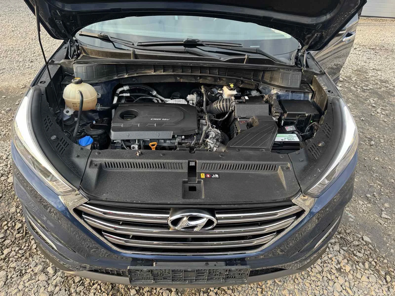 Hyundai Tucson 1.7CRDI* LED* NAVI* TOP* EVRO6, снимка 17 - Автомобили и джипове - 53181988