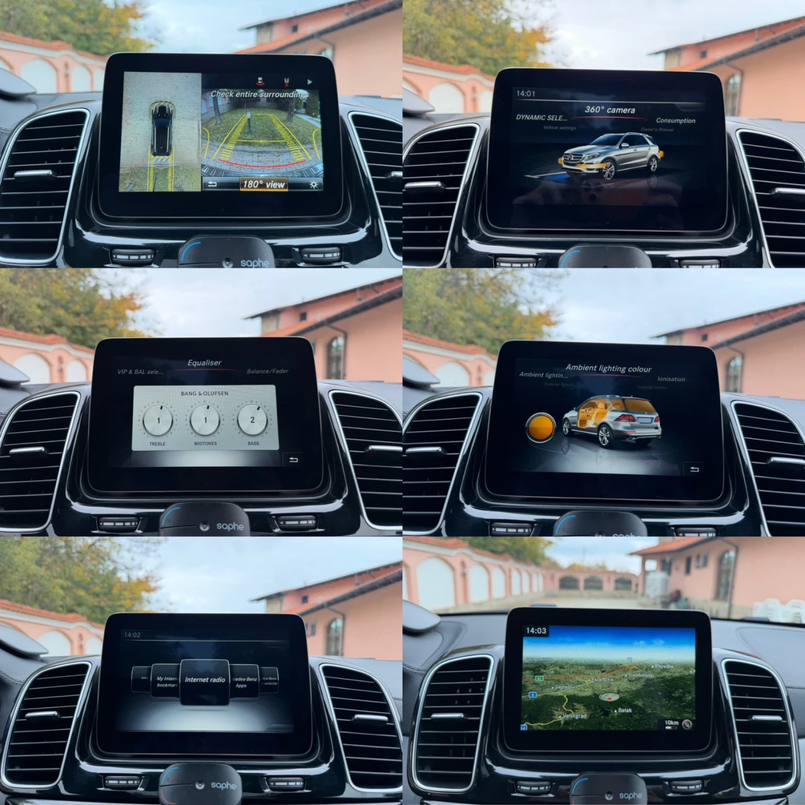 Mercedes-Benz GLE 350 d/AMG/Pano/BangOlufsen/Memory/HeadUp/Вакуум/Full, снимка 16 - Автомобили и джипове - 53928758