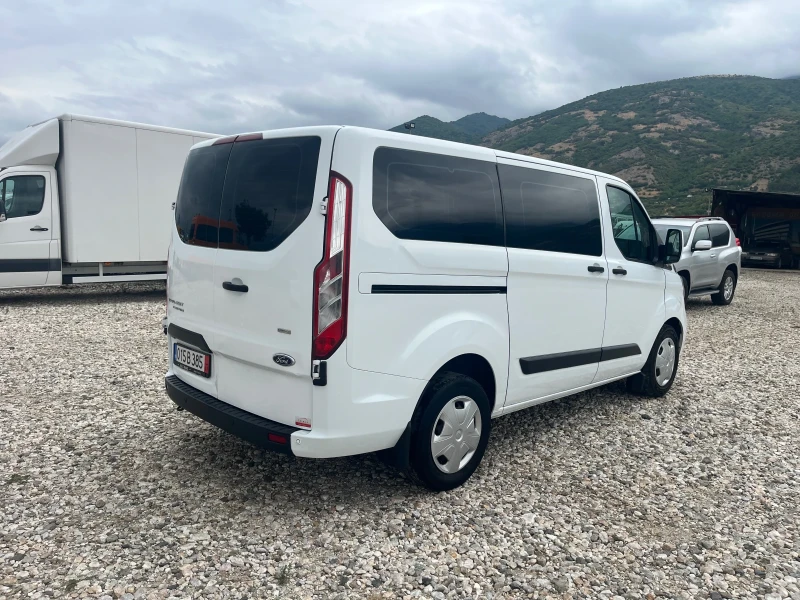 Ford Transit Custom 9 МЕСТА ФУЛ ЕКСТРИ ЗА ЦЕНИТЕЛИ 6 СК ЕВРО 6, снимка 3 - Бусове и автобуси - 51204323