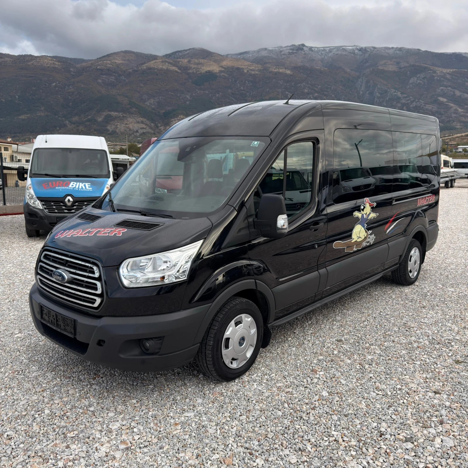 Ford Transit 2.2TDCi-9местен-Клима-РАМПА!!